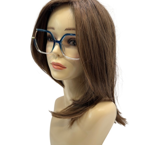 Zeelool Accessories - Zeelool Blue Gradient Rose Gold Geometric Eyeglass Frames Only JGX883711-03